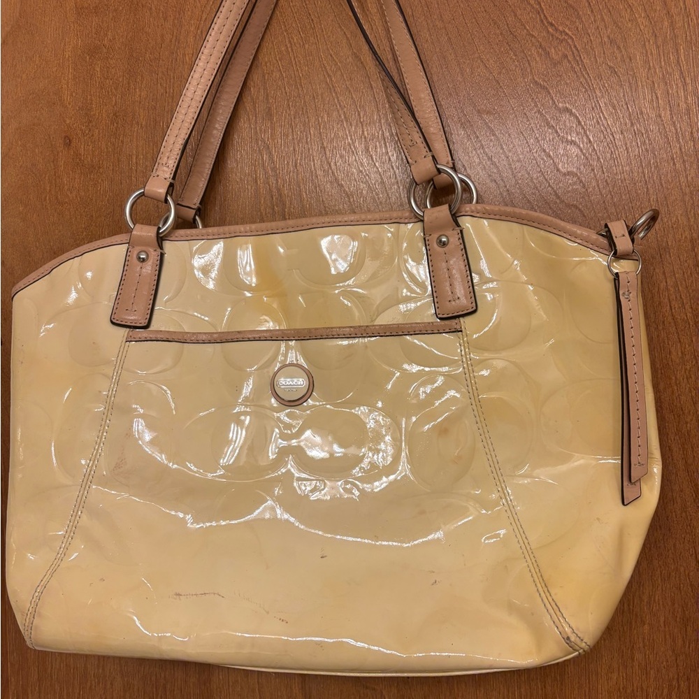 Vintage Coach Tote Bag